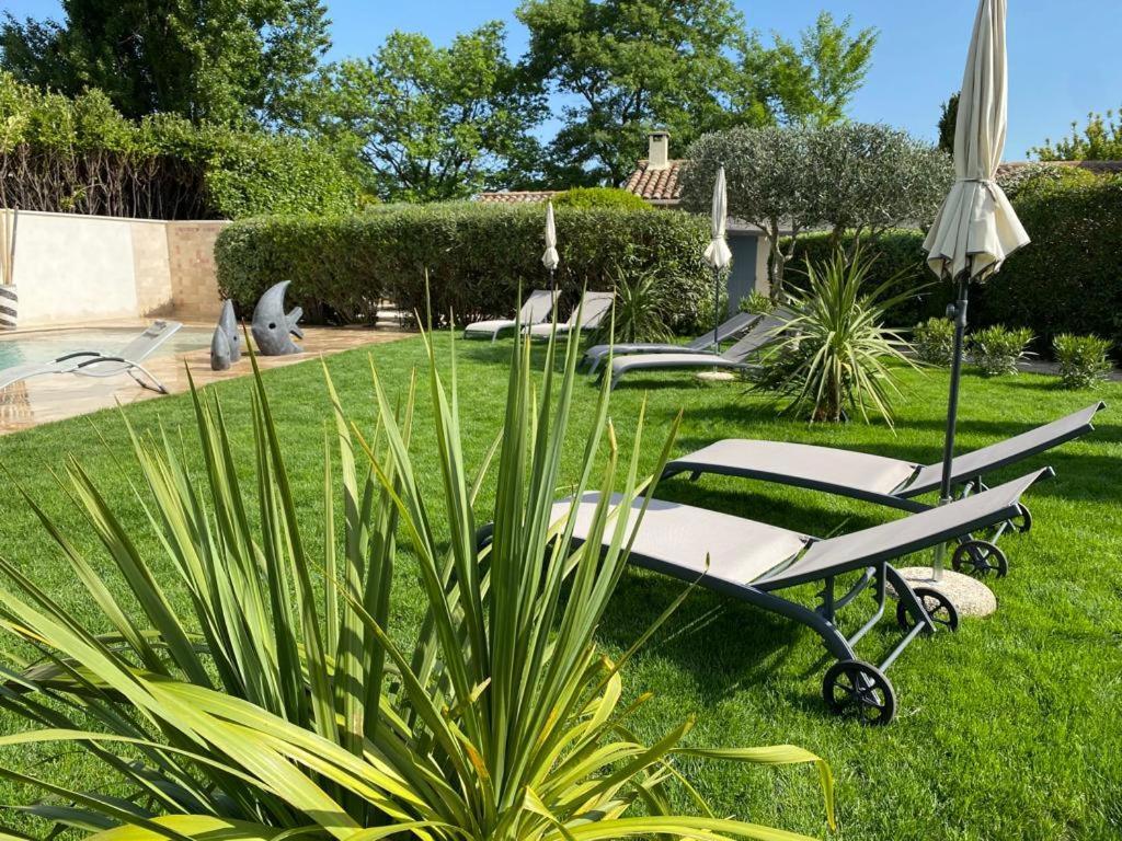 Mas Beau Soleil & Spa Cottages De Charme Avec Jacuzzi&Jardin Prives Saint-Rémy-de-Provence Kültér fotó